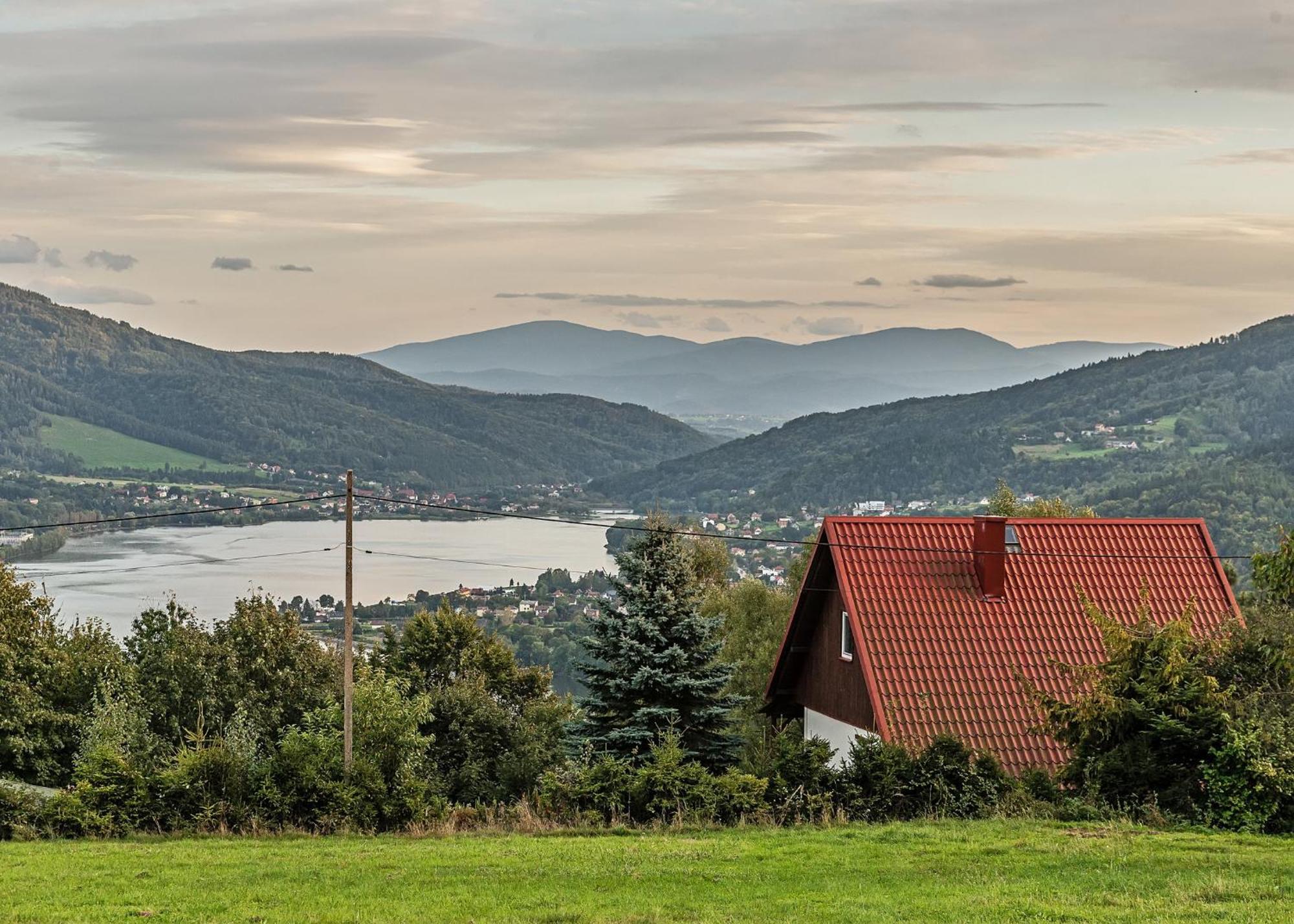 Domek Na Hrobaczej - Jacuzzi&Sauna Międzybrodzie Bialskie Dış mekan fotoğraf
