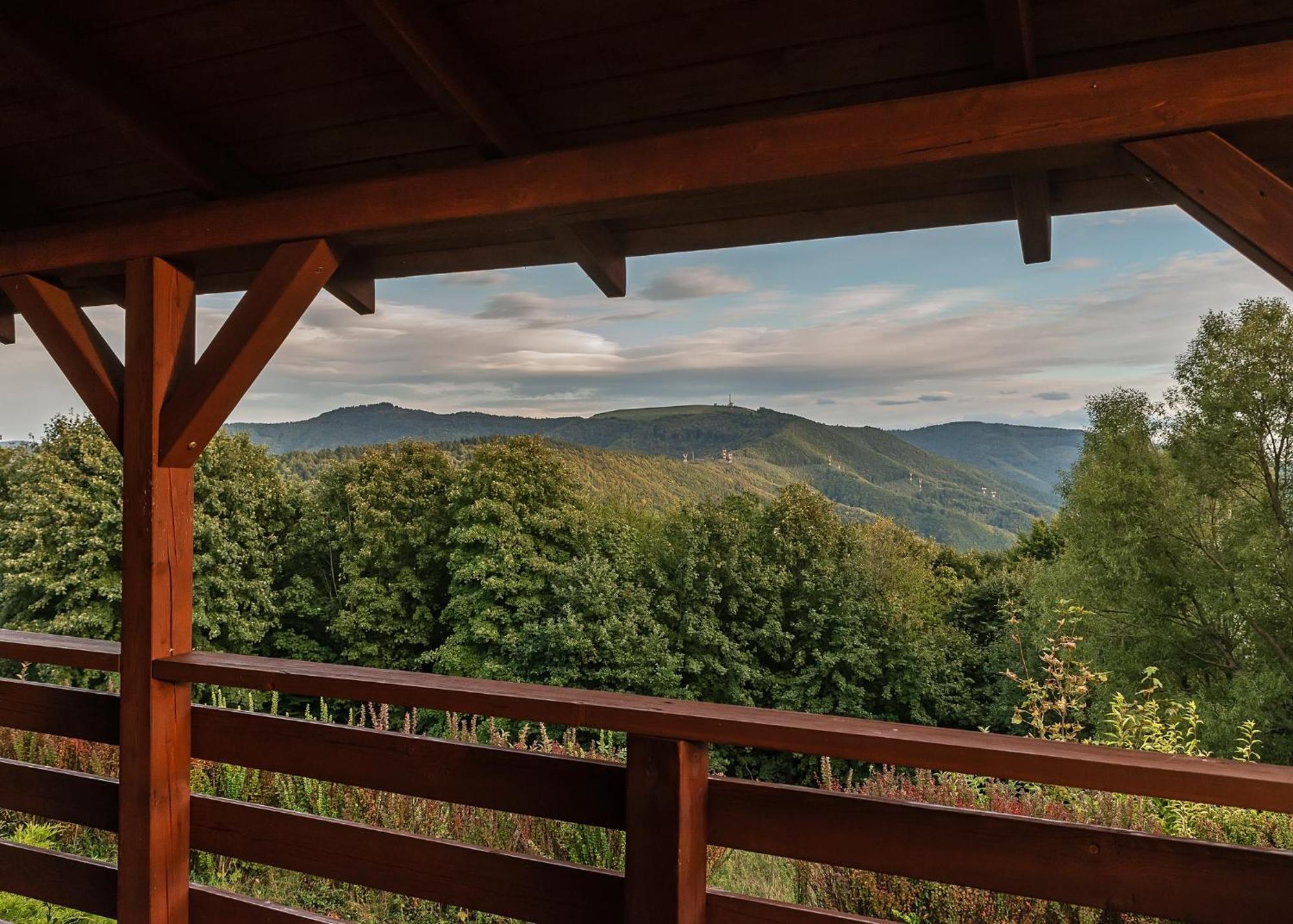 Domek Na Hrobaczej - Jacuzzi&Sauna Międzybrodzie Bialskie Dış mekan fotoğraf